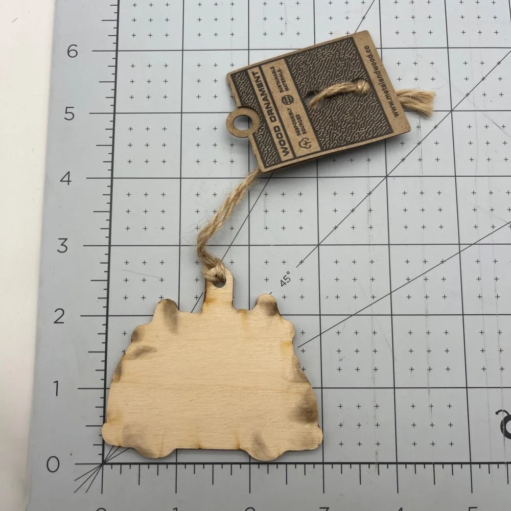 Metal and Wood Co Ornament Travel Swood Camp Life Hippie Van Good‎ Life